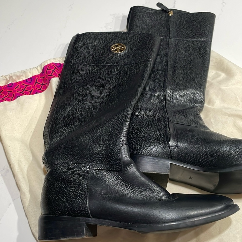 Black Tory Burch Boots